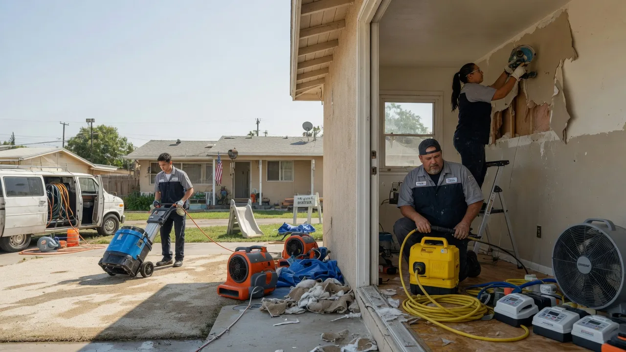 Water Damage Restoration in Santa Clarita, CA near me